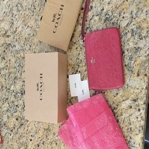 Coach wristlet